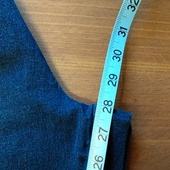 Just My Size Vintage Stretch Denim Pull-On Pants - Picture 7 of 7